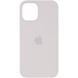 Чехол Silicone Case (AA) для Apple iPhone 12 Pro Max (6.7") ( Серый/Stone)