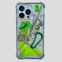 Чохол для iPhone 14 Plus Lyuto case X Series Green