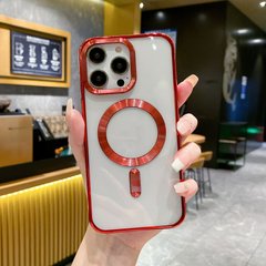 Чохол для iPhone 14 Pro Open Shining With MagSafe Red