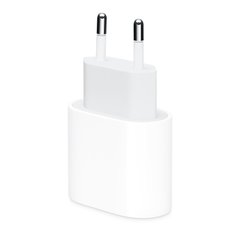 Адаптер мережевий USB-C 20W Power Adapter MU7V2ZM / A (BOX, 1: 1 ORIGINAL) white