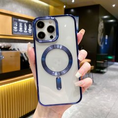 Чохол для iPhone 14 Pro Open Shining With MagSafe Dark Blue