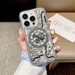 Чехол для iPhone 14 Plus прозрачный Mechanical Watches Case with MagSafe Silver