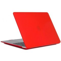 Чехол накладка Matte HardShell Case для MacBook Pro 15" (2016/2017/2018/2019) Red