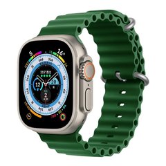 Ремінець для Apple Watch 42/44/45 mm Ocean Band Dark Green