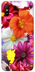 Чехол для Xiaomi Redmi 9A PandaPrint Бархатный сезон цветы