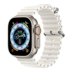 Ремінець для Apple Watch 42/44/45 mm Ocean Band White