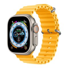 Ремінець для Apple Watch 42/44/45 mm Ocean Band Yellow