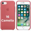 Чохол silicone case for iPhone 6 / 6s Camelia / червоний