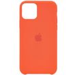 Чехол silicone case for iPhone 12 Pro / 12 (6.1") (Оранжевый / Nectarine)