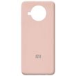 Чехол для Xiaomi Mi 10T Lite / Redmi Note 9 Pro 5G Silicone Full (Розовый / Pudra) c закрытым низом и микрофиброю