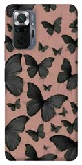Чехол для Xiaomi Redmi Note 10 Pro Порхающие бабочки паттерн