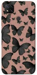 Чохол для Xiaomi Redmi 9C PandaPrint Пурхають метелики патерн