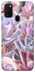 Чехол для Samsung Galaxy M30s / M21 PandaPrint Эхеверия 2 цветы