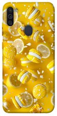 Чехол для Samsung Galaxy M11 PandaPrint Лимонный взрыв еда