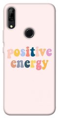 Чехол для Huawei P Smart Z PandaPrint Positive energy надписи