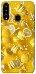 Чехол для Samsung Galaxy A20s PandaPrint Лимонный взрыв еда