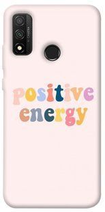 Чохол для Huawei P Smart (2020) PandaPrint Positive energy написи