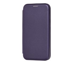 Чехол книжка Premium для Samsung Galaxy A40 (A405) темно-синий
