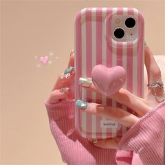 Чехол для iPhone 13 Pro Max Love Believe Case Pink