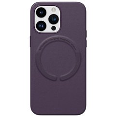 Чохол для iPhone 13 Pro New Leather Case With Magsafe Violet