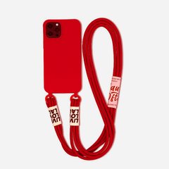 Чехол для iPhone 12 / 12 Pro Crossbody Case + ремешок Red