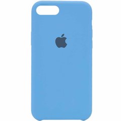 Чохол silicone case for iPhone 7 Plus/8 Plus Cornflower /Синій