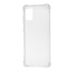 Чехол для Samsung Galaxy A31 (A315) WXD ударопрочный прозрачный, Прозрачный