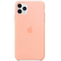 Чохол Silicone case Original 1:1 (AAA) для Apple iPhone 11 Pro Max (6.5") (Помаранчевий / Grapefruit) Найкраща якість!!