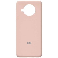 Чохол для Xiaomi Mi 10T Lite / Redmi Note 9 Pro 5G Silicone Full (Рожевий / Pudra) з закритим низом і мікрофібри