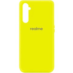 Чехол Silicone Cover My Color Full Protective (A) для Realme 6 Жёлтый