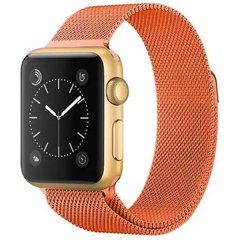 Ремінець для Apple Watch 38/40/41 mm Milanese Loop Orange
