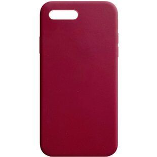 Силіконовий чохол Candy для Apple iPhone 7 plus / 8 plus (5.5"") Бордовий