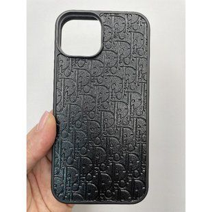 Чохол для Iphone 13 Leather  DR Black