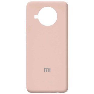 Чохол для Xiaomi Mi 10T Lite / Redmi Note 9 Pro 5G Silicone Full (Рожевий / Pudra) з закритим низом і мікрофібри