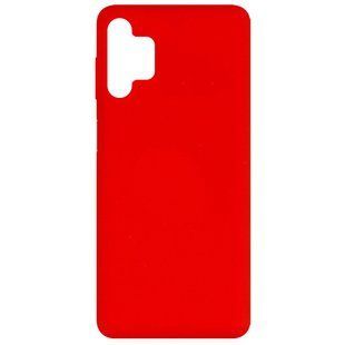 Чехол Silicone Cover Full without Logo (A) для Samsung Galaxy A32 5G (Красный / Red)