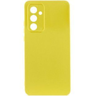 Чохол Silicone Cover Lakshmi Full Camera (A) для Samsung Galaxy A55 (Жовтий / Flash)