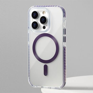 Протиударний чохол для iPhone 14 Plus Shield with Magsafe Purple
