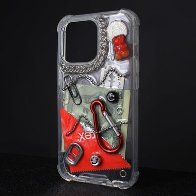 Чехол объемный ручной работы для iPhone 11 Pro Max That's My&reg; Сlassic Series. Minimal Red