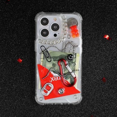 Чехол объемный ручной работы для iPhone 11 Pro Max That's My&reg; Сlassic Series. Minimal Red