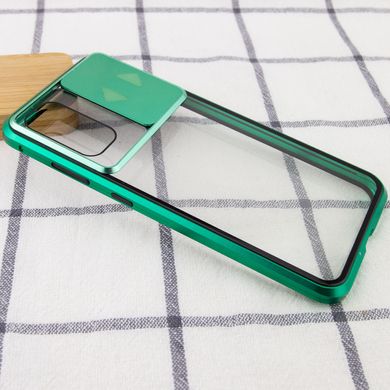 Чехол Camshield 360 Metall+Glass со шторкой для камеры для Samsung Galaxy S20 (Зеленый)