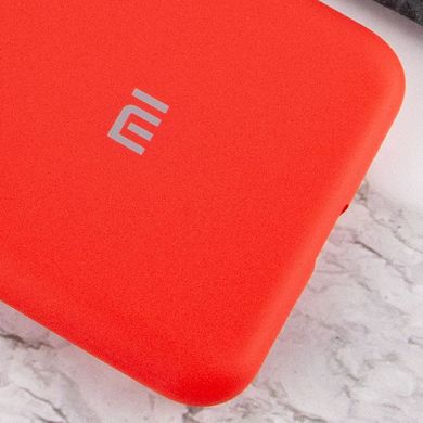 Чехол Silicone Cover Full Camera (AA) для Xiaomi Redmi Note 11 (Global) / Note 11S Красный / Red