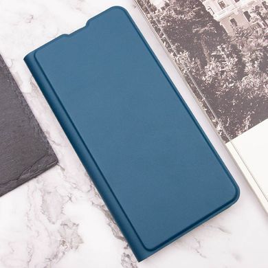 Шкіряний чохол книжка GETMAN Elegant (PU) для Samsung Galaxy A55 (Синій)