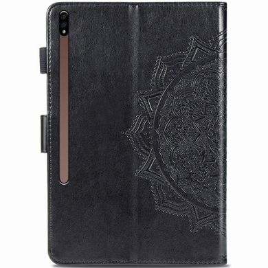 Кожаный чехол (книжка) Art Case с визитницей для Samsung Galaxy Tab S7 Plus (Черный)