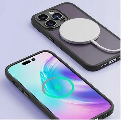 Чехол для iPhone 14 Plus Rock Full Camera Protection Case Guard Touch Magnetic Case Black
