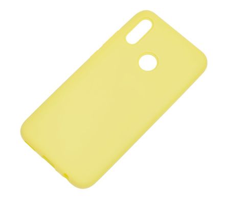 Чехол для Huawei P Smart 2019 Silicone Full лимонный