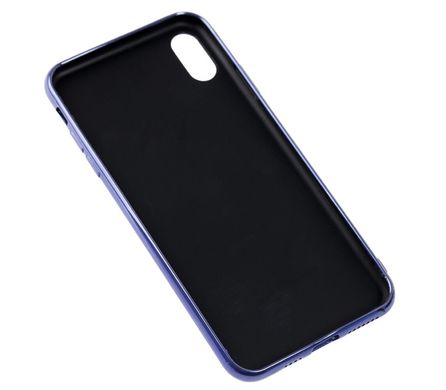 Чехол для iPhone Xs Max Silicone case матовый (TPU) лавандовый