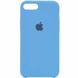 Чехол silicone case for iPhone 7 Plus/8 Plus Cornflower / Синий