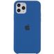 Чехол silicone case for iPhone 11 Pro Max (6.5") (Синий / Navy Blue)