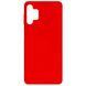 Чехол Silicone Cover Full without Logo (A) для Samsung Galaxy A32 5G (Красный / Red)