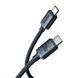 Кабель Baseus Crystal Shine Series Type-C to Type-C 100W (2m) Black